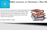 MBA Classes - Mumbai - Mia Mia