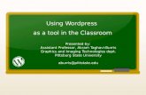 2012 WordPress Camp KC - Using WordPress as a tool in the Classroom