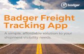 Badger Advanced Freight & Fleet Tracking Systems