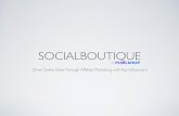 SocialBoutique for Brands - Affiliate Marketing 2017
