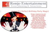 Ronjo entertainer