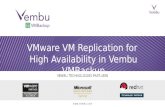 VMware VM Replication for  High Availability in Vembu VMBackup