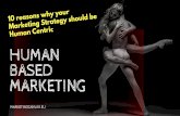 10 reasons your marketing should be human