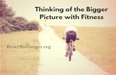 Thinking of the Bigger Picture with Fitness