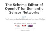 The Schema Editor of OpenIoT for Semantic Sensor Networks