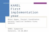 KAREL first implementation year