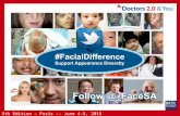 Facial Difference Presentation - Doctors 2.0 & You, Paris - 2015