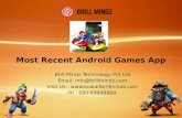 Most recent android games app