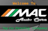 Car detailing service providers