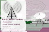 Radio wave system