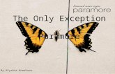 Paramore "The Only Exception" Music Video Anaylsis