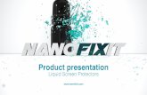 Nanofixit presentation products