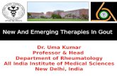 CLINICAL SCIENCE SESSION : GOUT - New & Emerging Therapies in Gout - Dr Uma Kumar