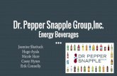Dr. Pepper Snapple Group,Inc. Energy Beverages