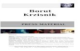 Borut Krzisnik - press kit with photos