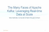The Many Faces of Apache Kafka: Leveraging Real-time Data at Scale