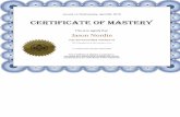 Certificate of Mastery - PMP02_Managing Projects within Organizations Course