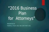 Marketing Plan for Lawyers