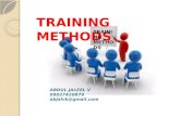Training method PPT