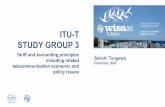 ITU-T Study Group 3 Introduction