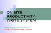 022 B Construction Croductivity-WRITE SYSTEM