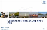 Condensate Polishing Unit - CPU