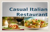 Casual Italian Restaurants