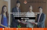 Corporate Governance Certification Programs by IIMT Studies and IEIGSC CCESD