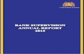 BANK SUPERVISION ANNUAL REPORT 2015