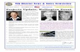 9th District News & Notes Newsletter Projects Update; Wellington ...