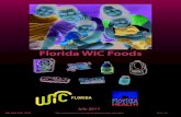 The Florida WIC Foods pamphlet