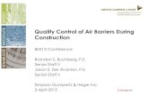 Quality Control of Air Barriers During Construction presentation at ...