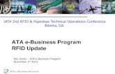 ATA e-Business Program RFID Update