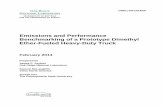 Emissions and Performance Benchmarking of a Prototype Dimethyl ...