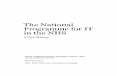 The National Programme for IT in the NHS