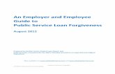 An Employer and Employee Guide to Public Service Loan Forgiveness