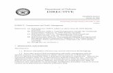 DoD Directive 4500.9, January 26, 1989, Incorporating Through ...