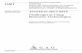 GAO-04-785T Aviation Security: Challenges in Using Biometric ...