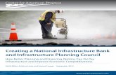 Creating a National Infrastructure Bank and Infrastructure Planning ...