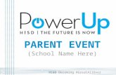 PowerUP Parent Presentation