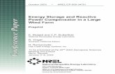 Energy Storage and Reactive Power Compensator in a Large Wind ...