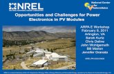 Opportunities and Challenges for Power Electronics in PV Modules ...