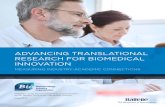 advancing translational research for biomedical innovation