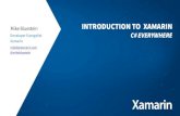 Introduction to Xamarin - Part 1 of 3