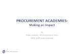 Procurement Academies: Making an Impact