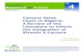Cassava Value Chain in Nigeria: A Review of the Literature to Inform ...