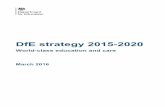 DfE strategy 2015-2020
