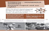 DOMESTIC / HOUSEHOLD WORKERS