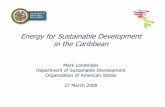 Energy for Sustainable Development in the Caribbean