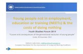 Young people not in employment, education or training (NEETs ...